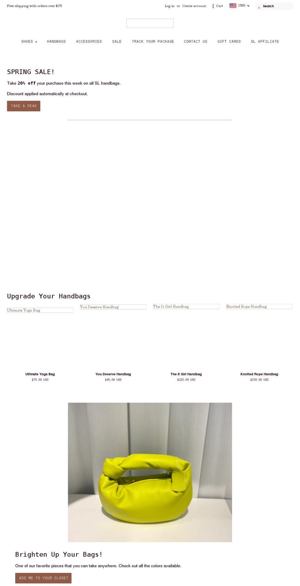 shoppelavish.com shopify website screenshot