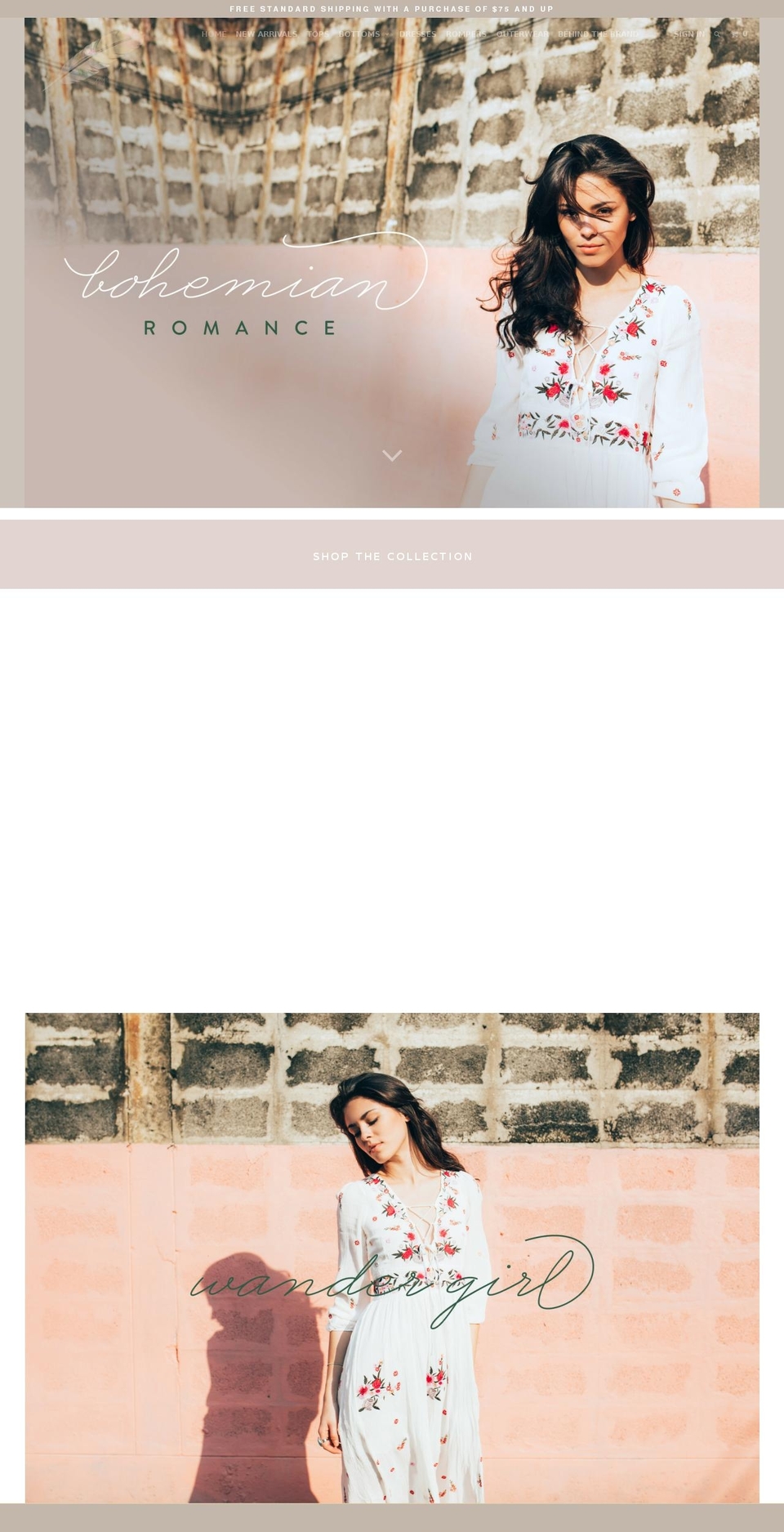 shoppepperlilly.com shopify website screenshot