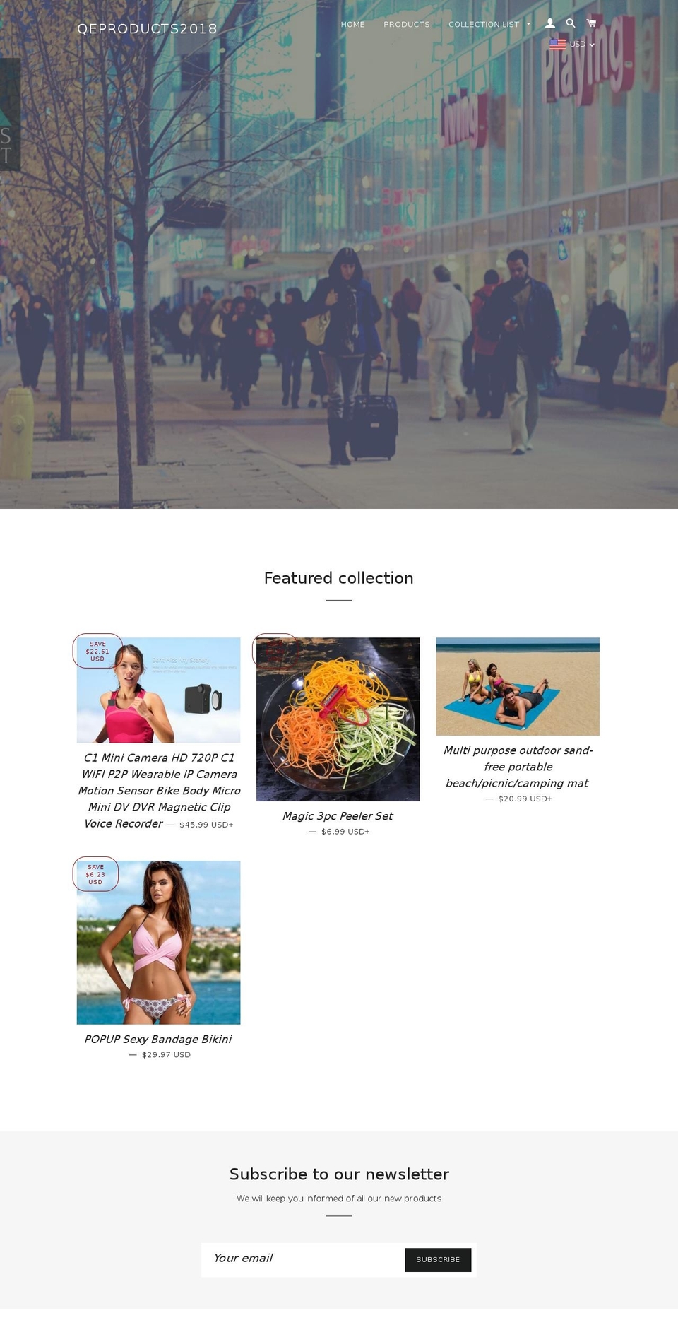shoppershangout.com shopify website screenshot