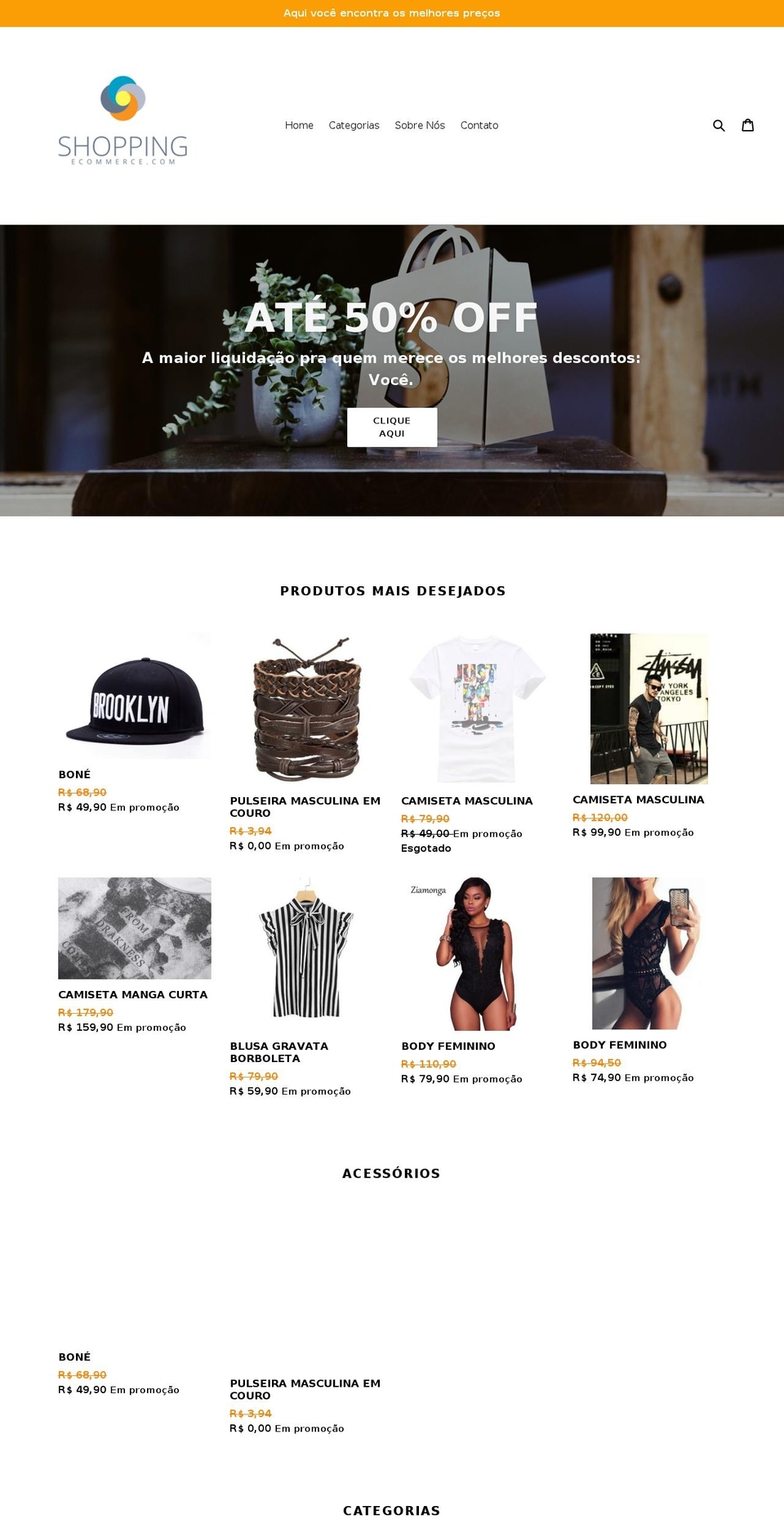 shoppingecommerce.com — Shopify storefront screenshot