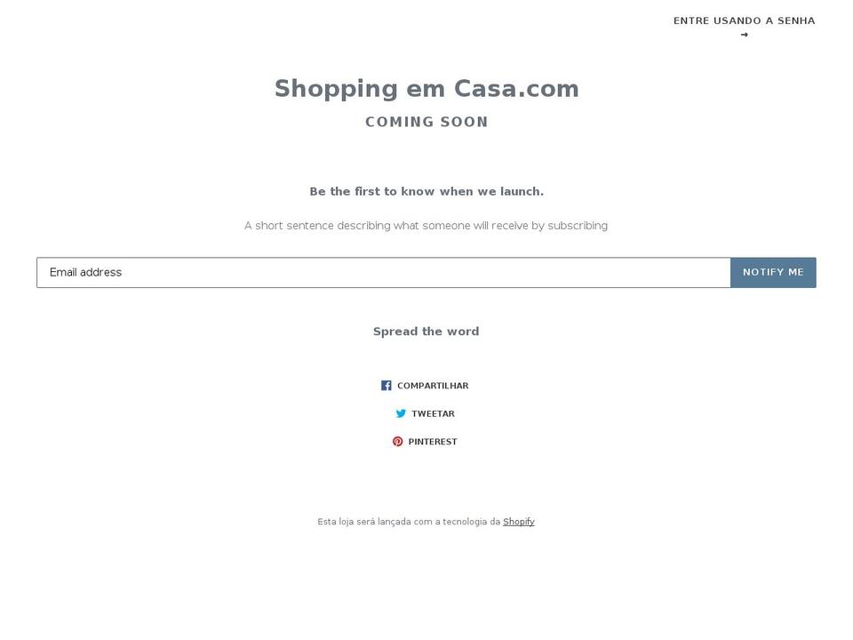 shoppingemcasa.com shopify website screenshot