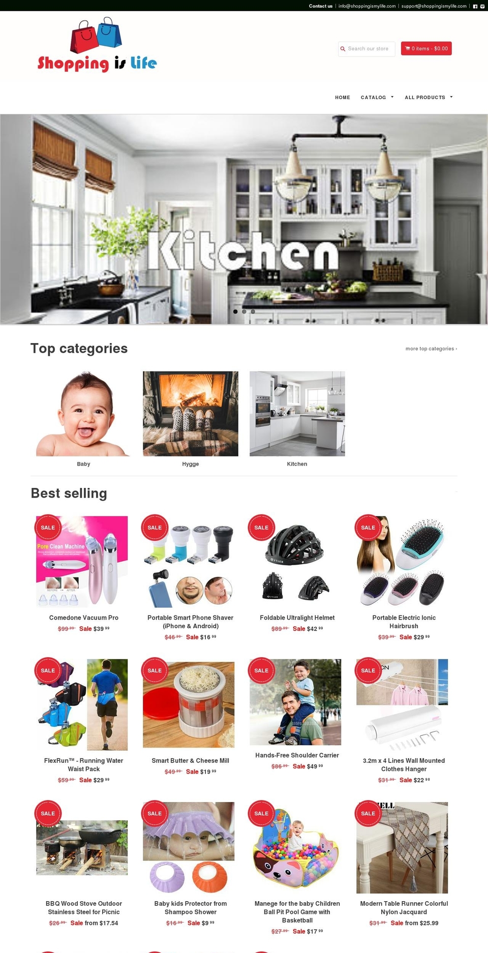 purchase-your-own-copy-support-develiper Shopify theme site example shoppingismylife.com