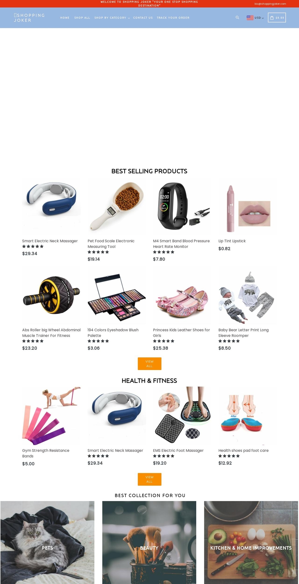 shoppingjoker.com shopify website screenshot