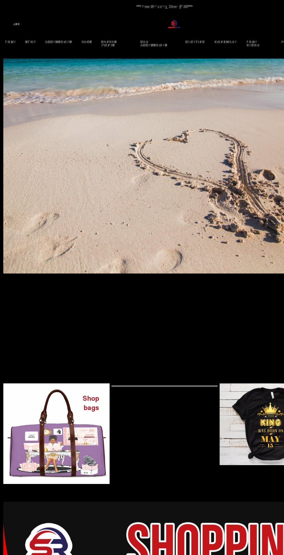 shoppingreveal.com shopify website screenshot