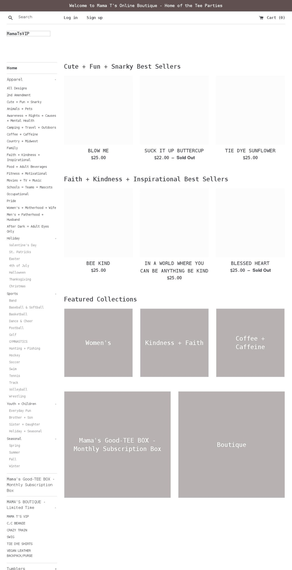 shoppingwithmama.com shopify website screenshot