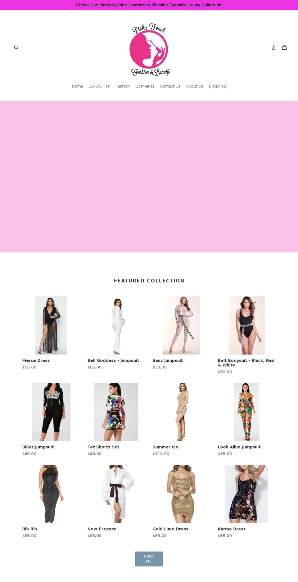 shoppinktouch.com shopify website screenshot