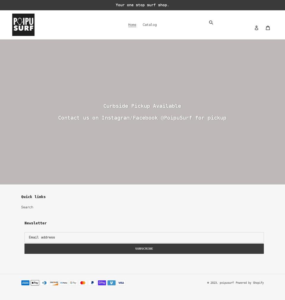 shoppoipusurf.com shopify website screenshot