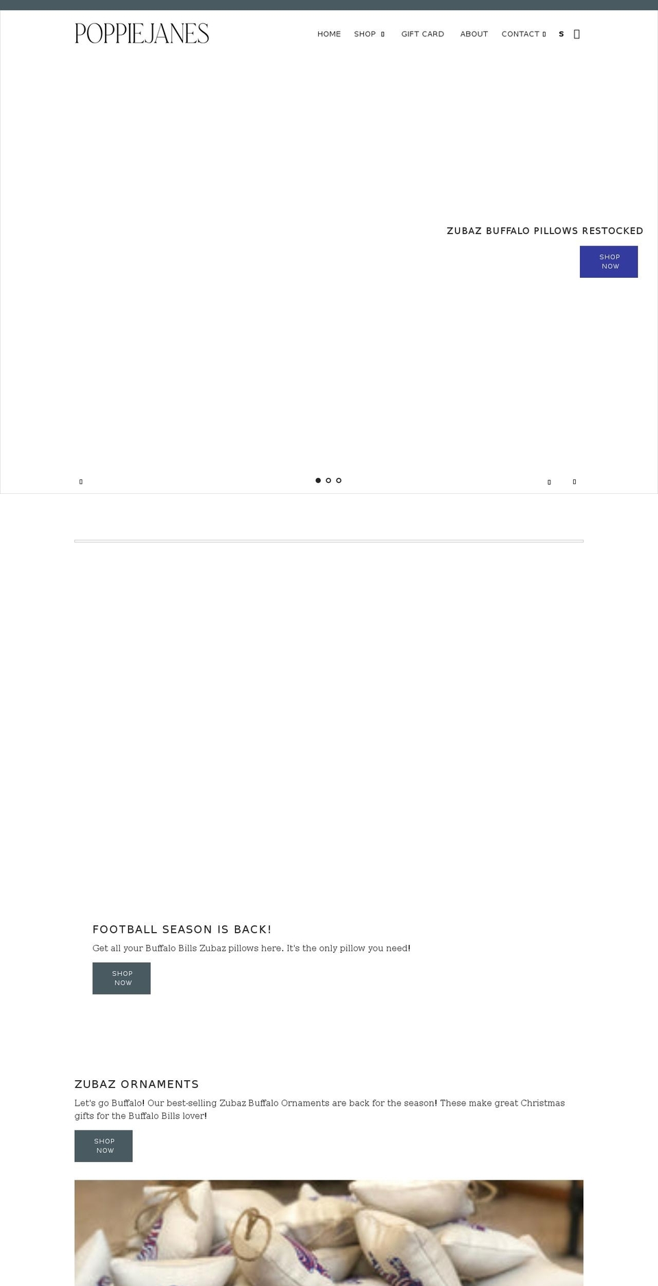 shoppoppiejanes.com shopify website screenshot