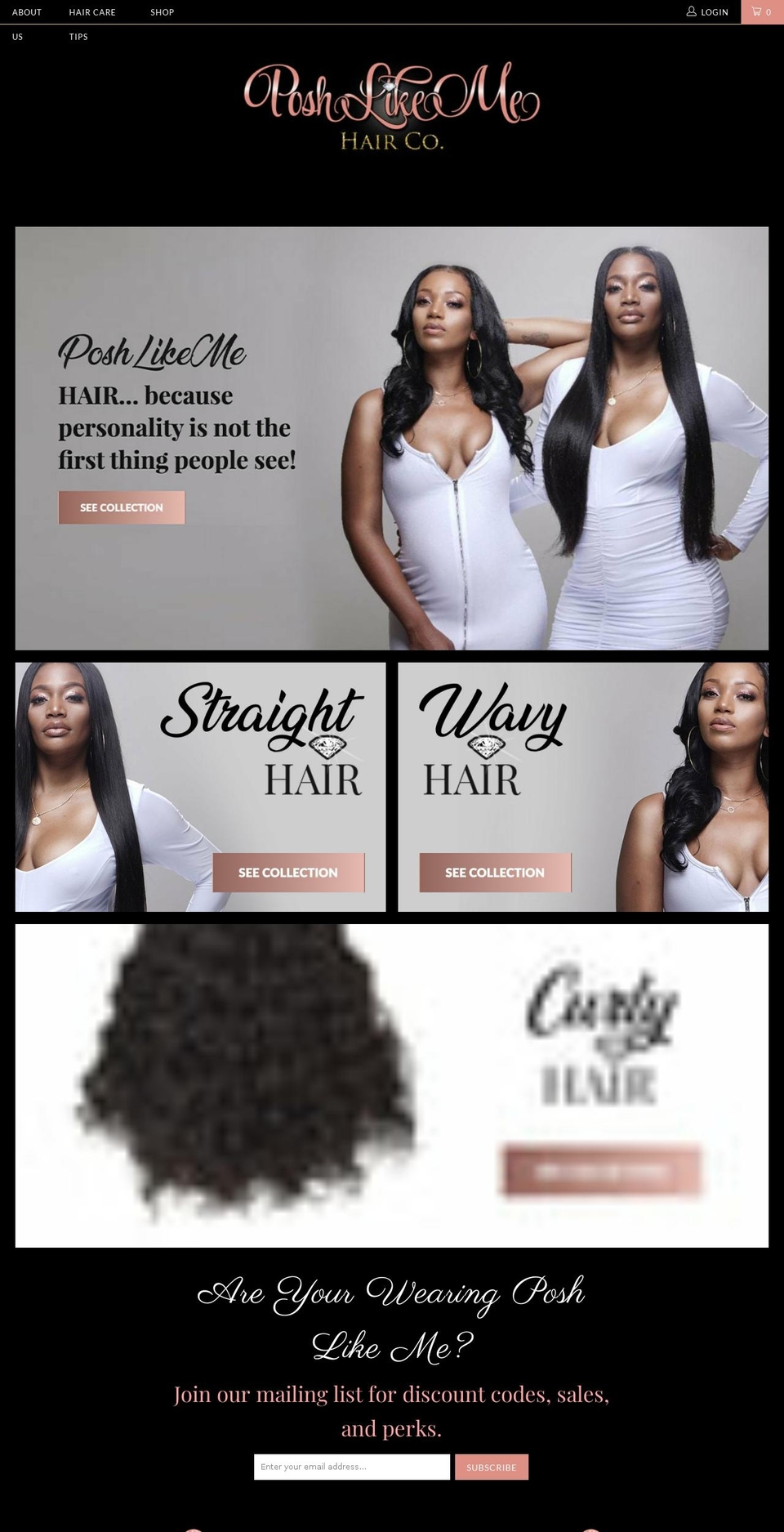 shopposhlikeme.com shopify website screenshot