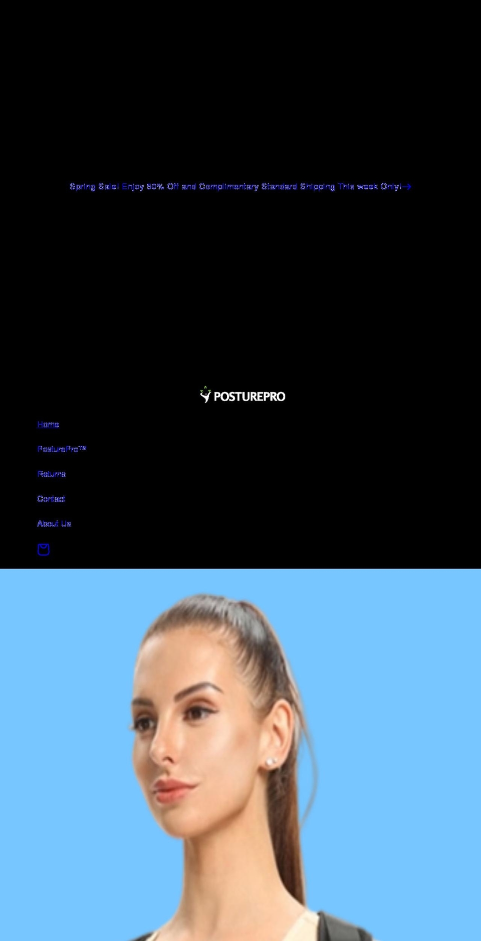 shopposturepro.com shopify website screenshot