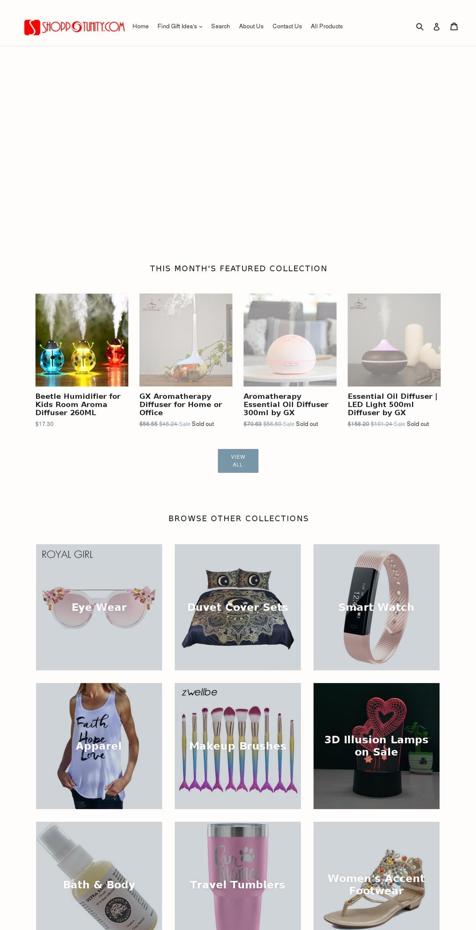 shoppotunity.com — Shopify storefront screenshot