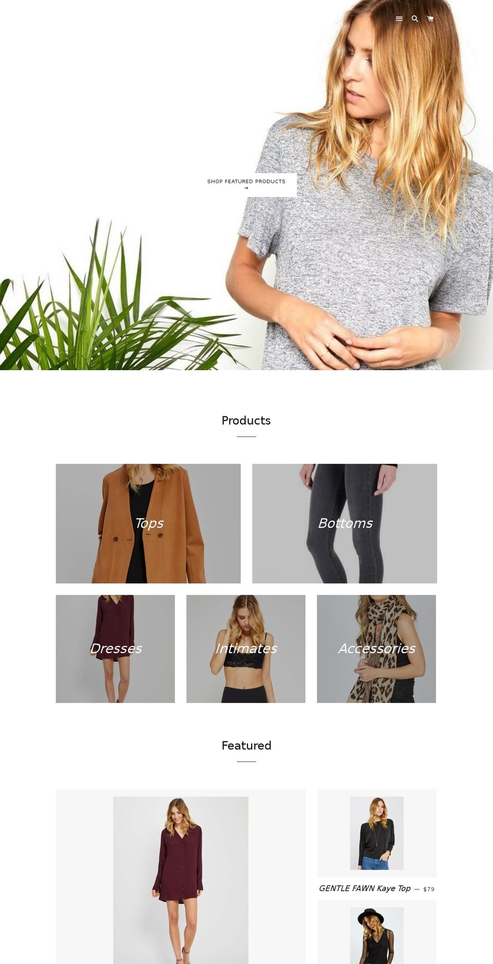 shopprettyb.com — Shopify storefront screenshot