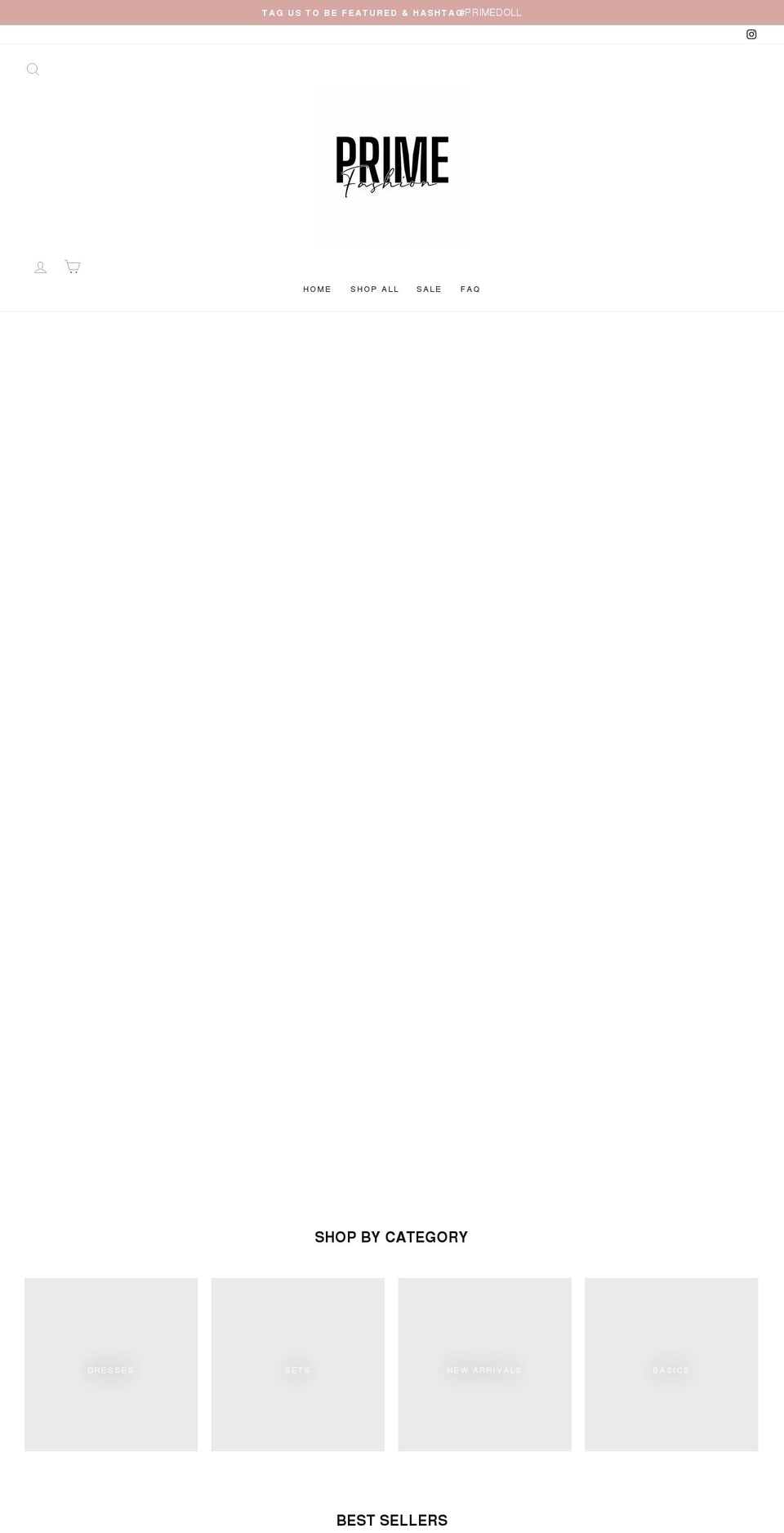 shopprimefashion.com shopify website screenshot