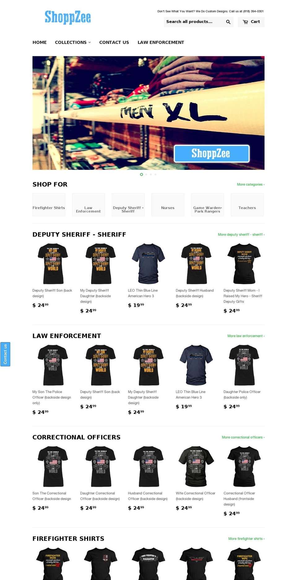 shoppzee.com shopify website screenshot