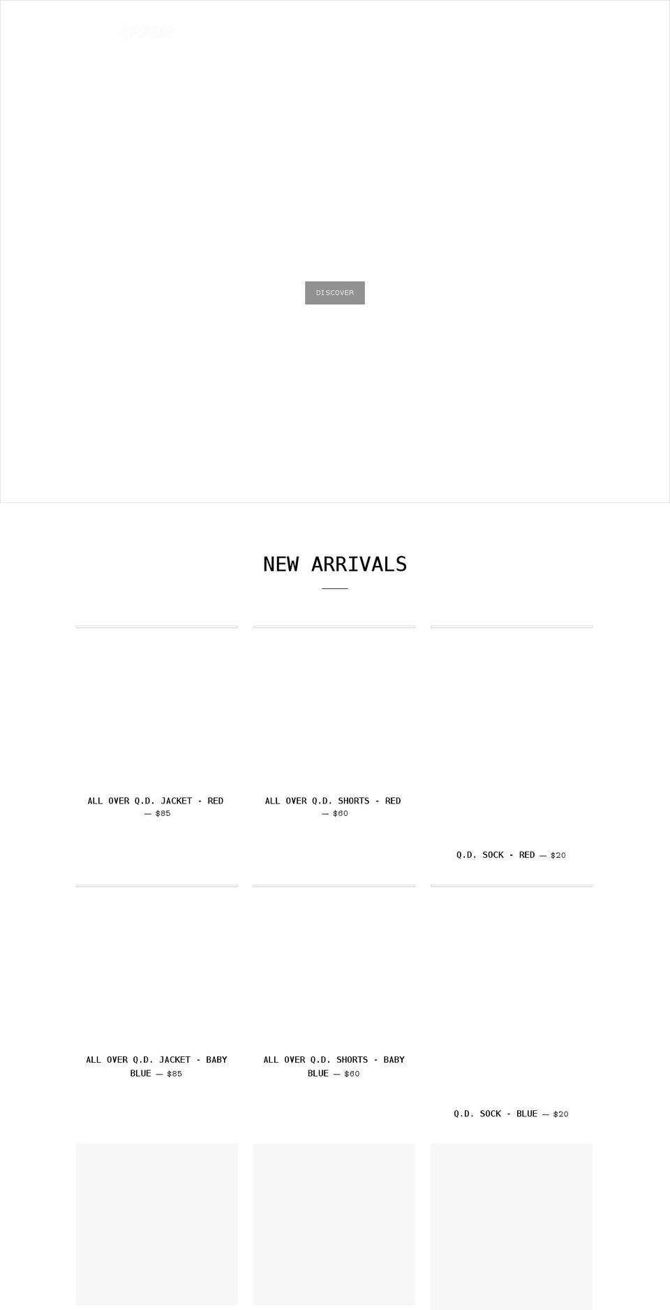 shopqadir.com shopify website screenshot