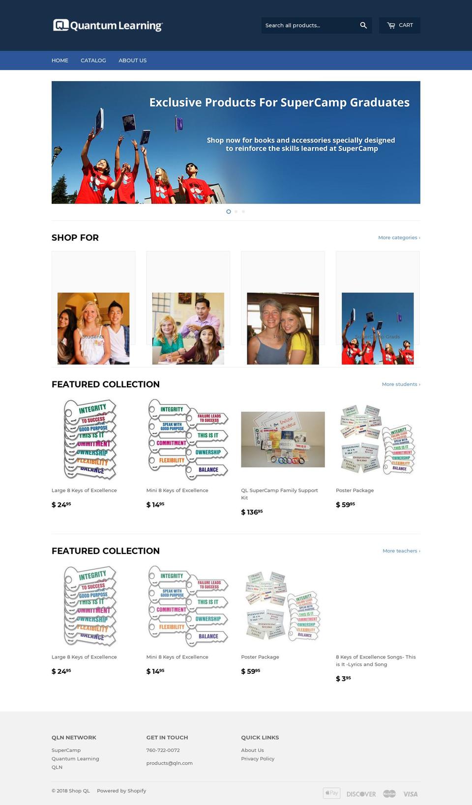 shopql.com shopify website screenshot