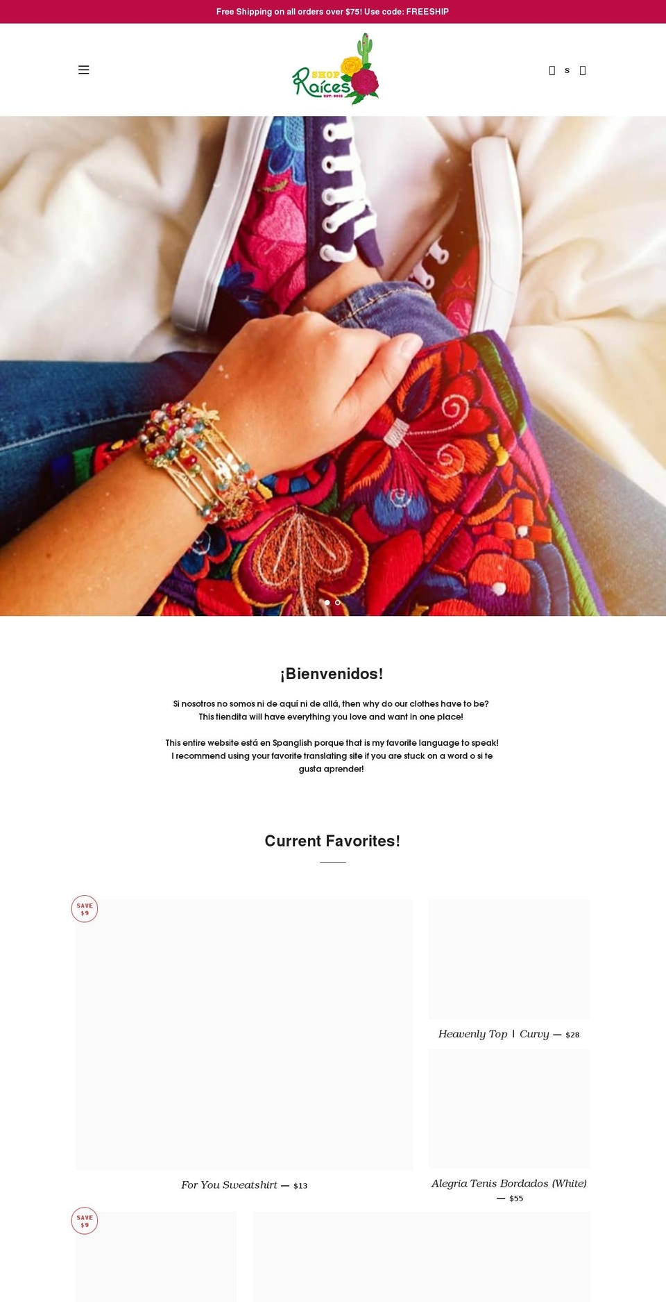 shopraices.com shopify website screenshot