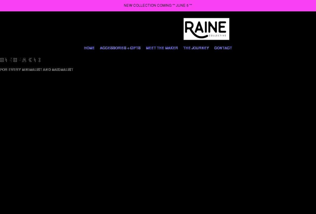 shopraineco.com shopify website screenshot