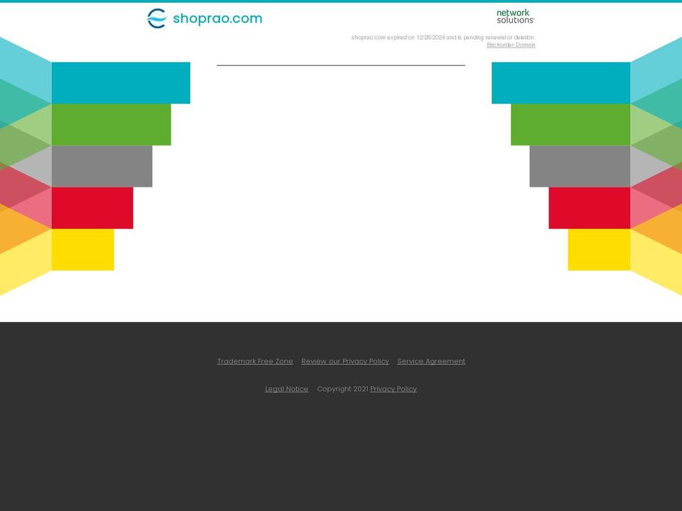 shoprao.com — Shopify storefront screenshot