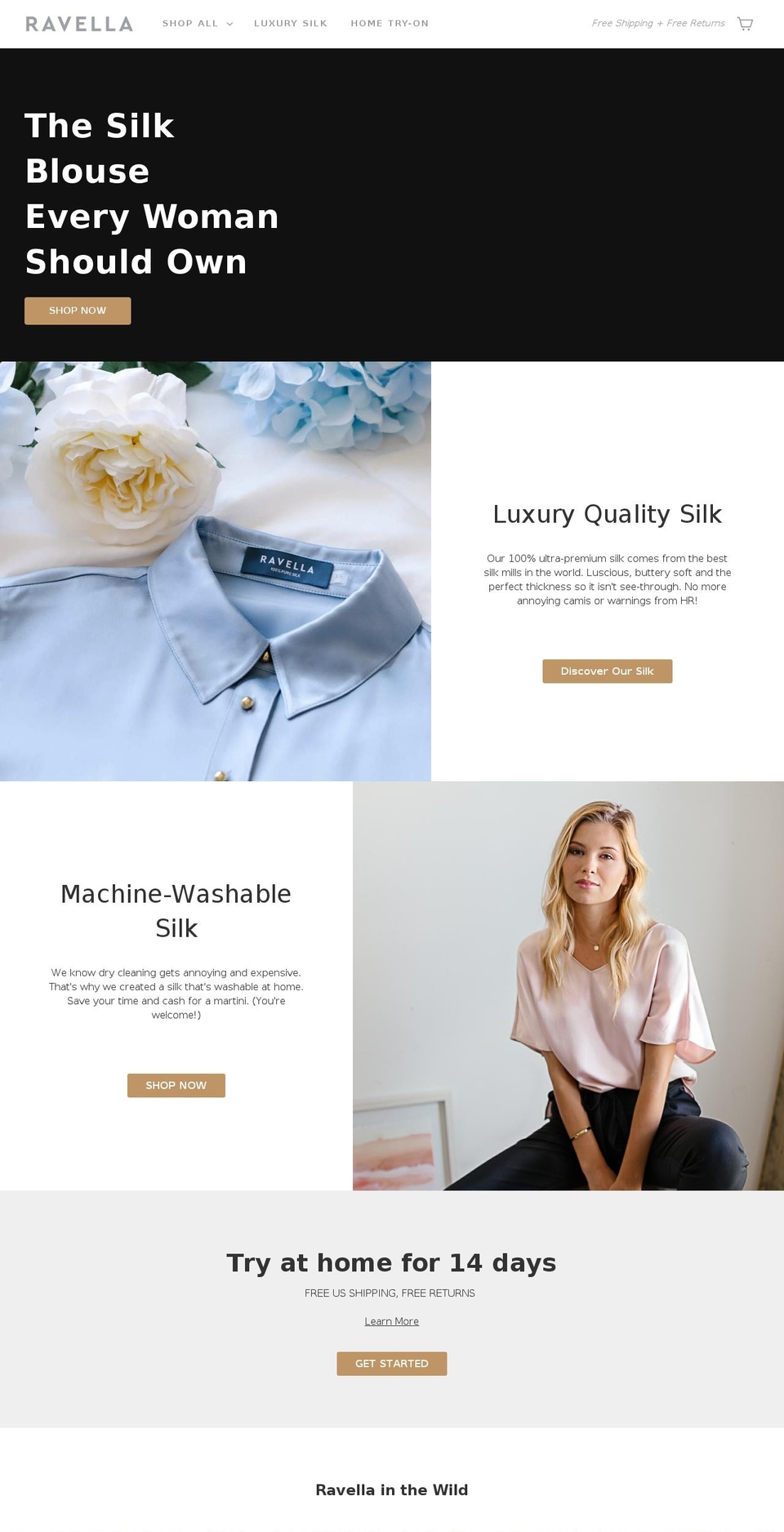 shopravella.com — Shopify storefront screenshot