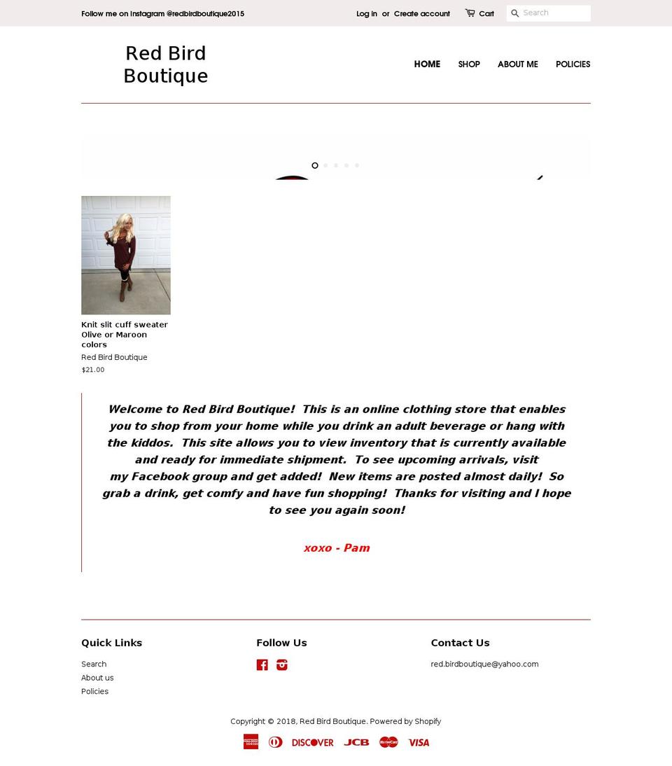 shoprbb.net shopify website screenshot