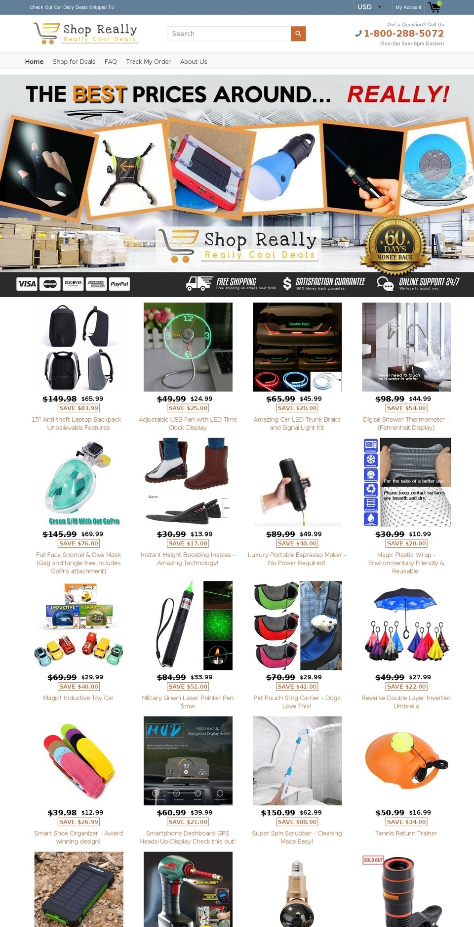 shopreally.com — Shopify storefront screenshot