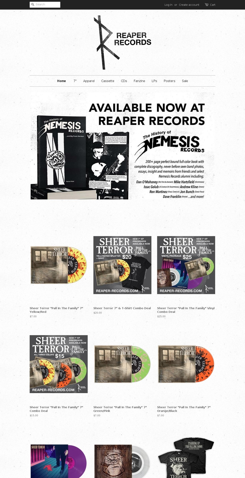 shopreaper.com shopify website screenshot