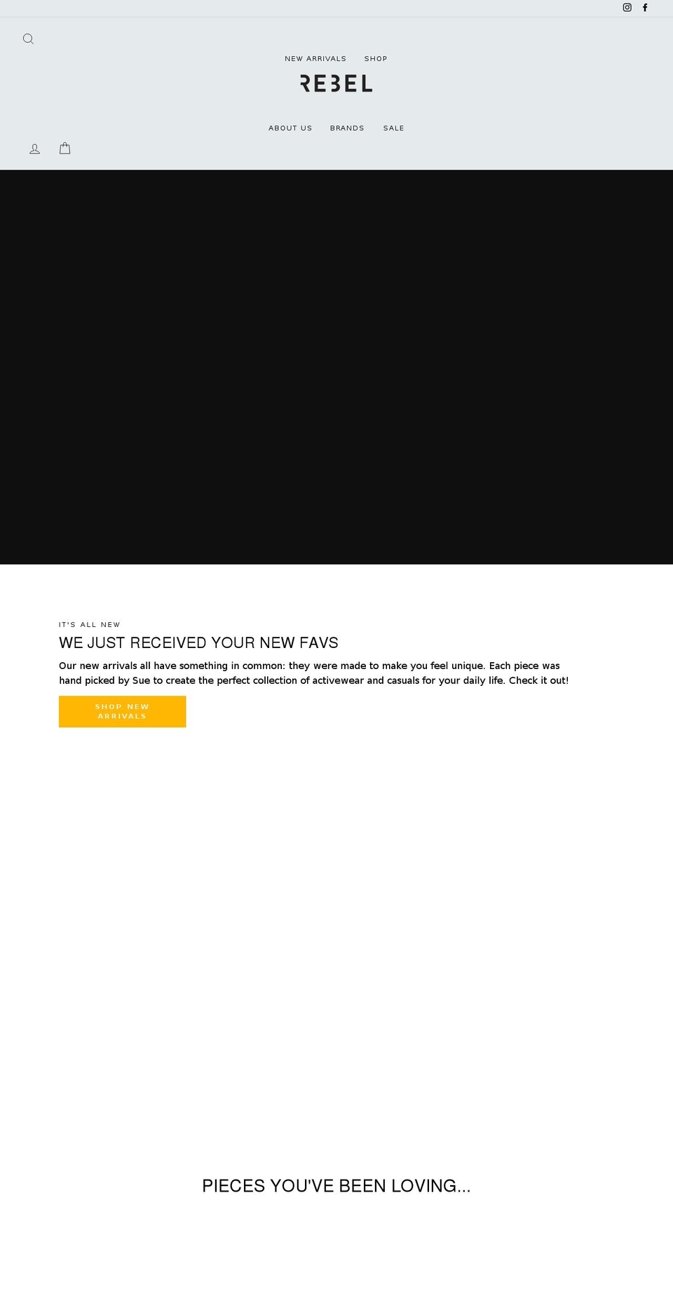 shoprebelactive.com shopify website screenshot