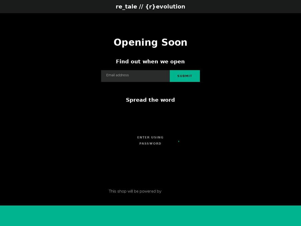shopretale.com — Shopify storefront screenshot