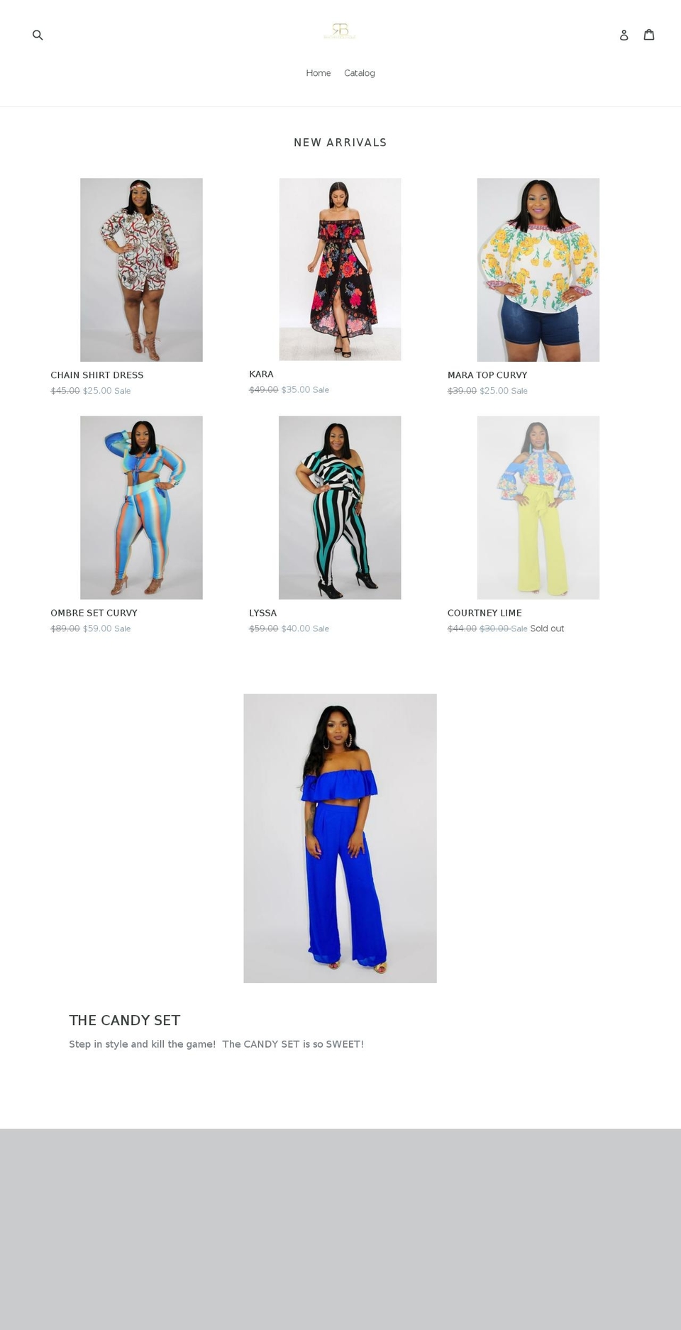 shoprhythmboutique.com — Shopify storefront screenshot