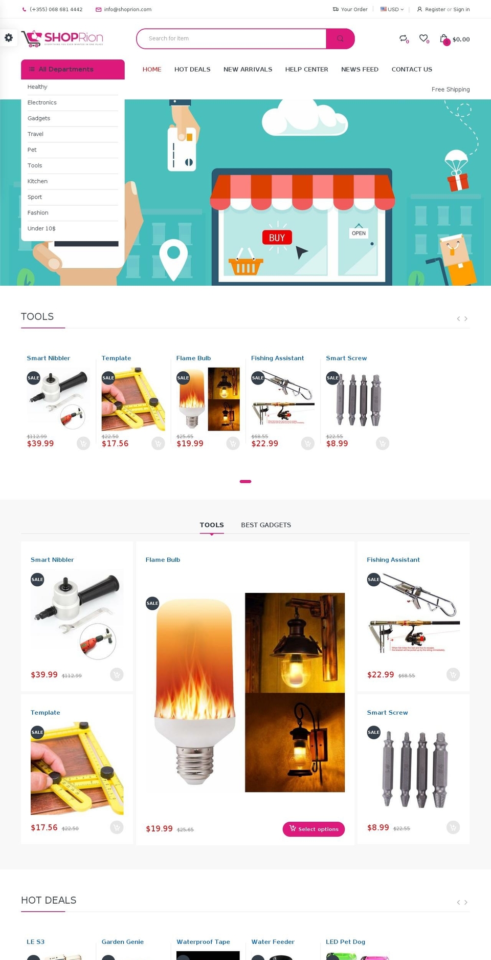 electro-v2-0-home-1 Shopify theme site example shoprion.com