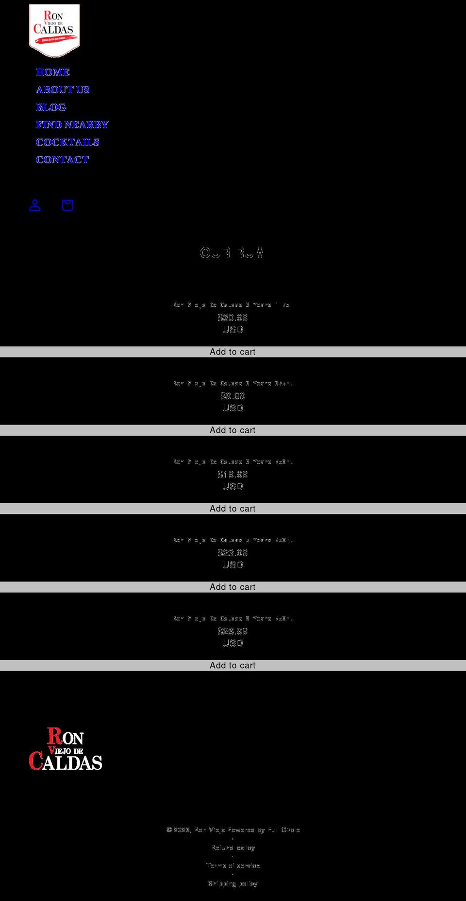 shopronviejo.com shopify website screenshot