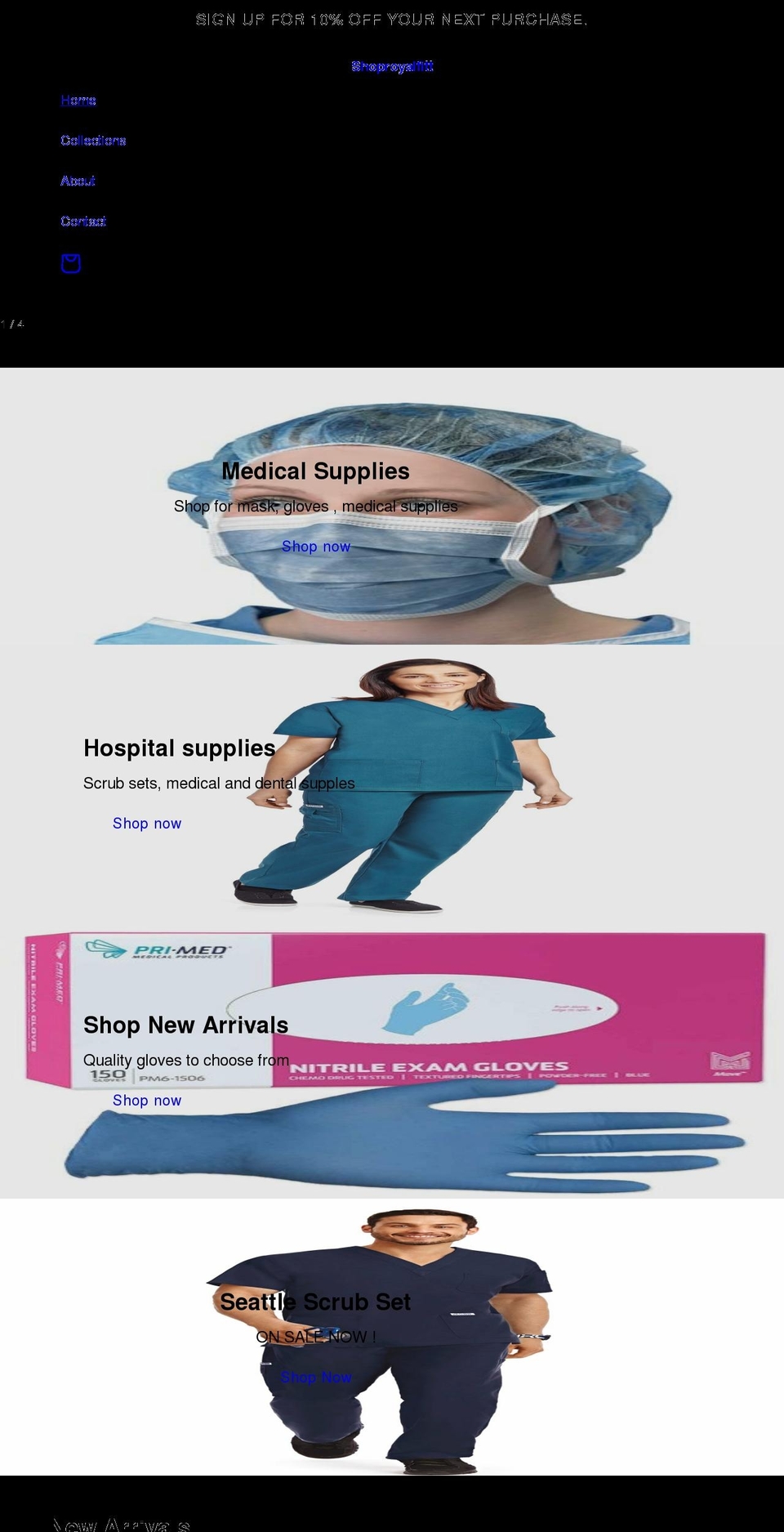 shoproyalfitt.com shopify website screenshot