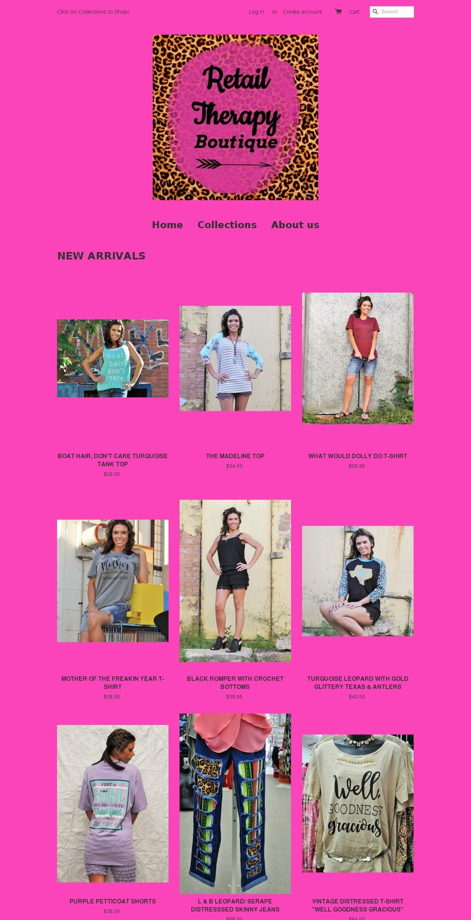 shoprtb.com shopify website screenshot