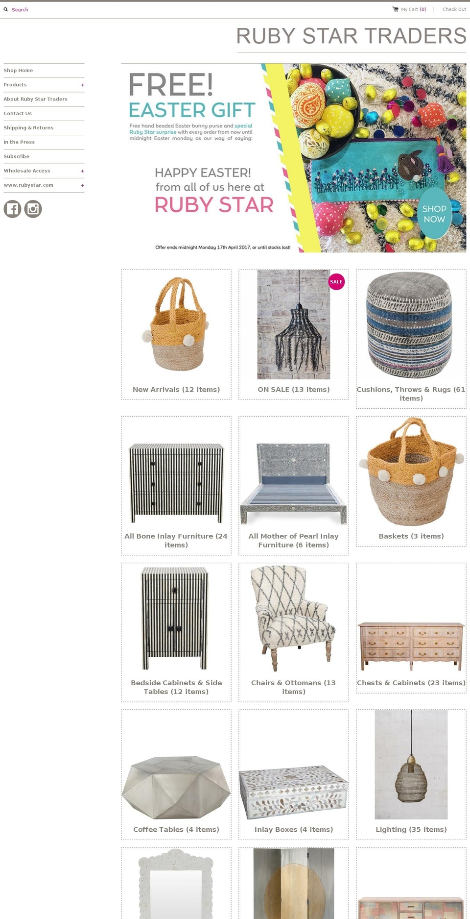 shoprubystar.com shopify website screenshot