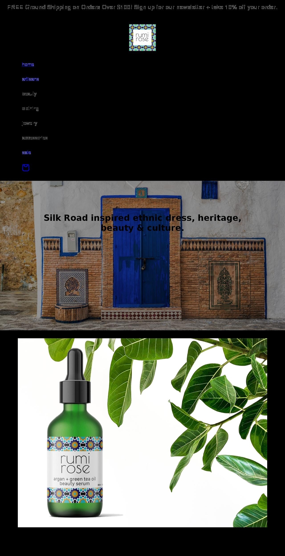 shoprumirose.com shopify website screenshot