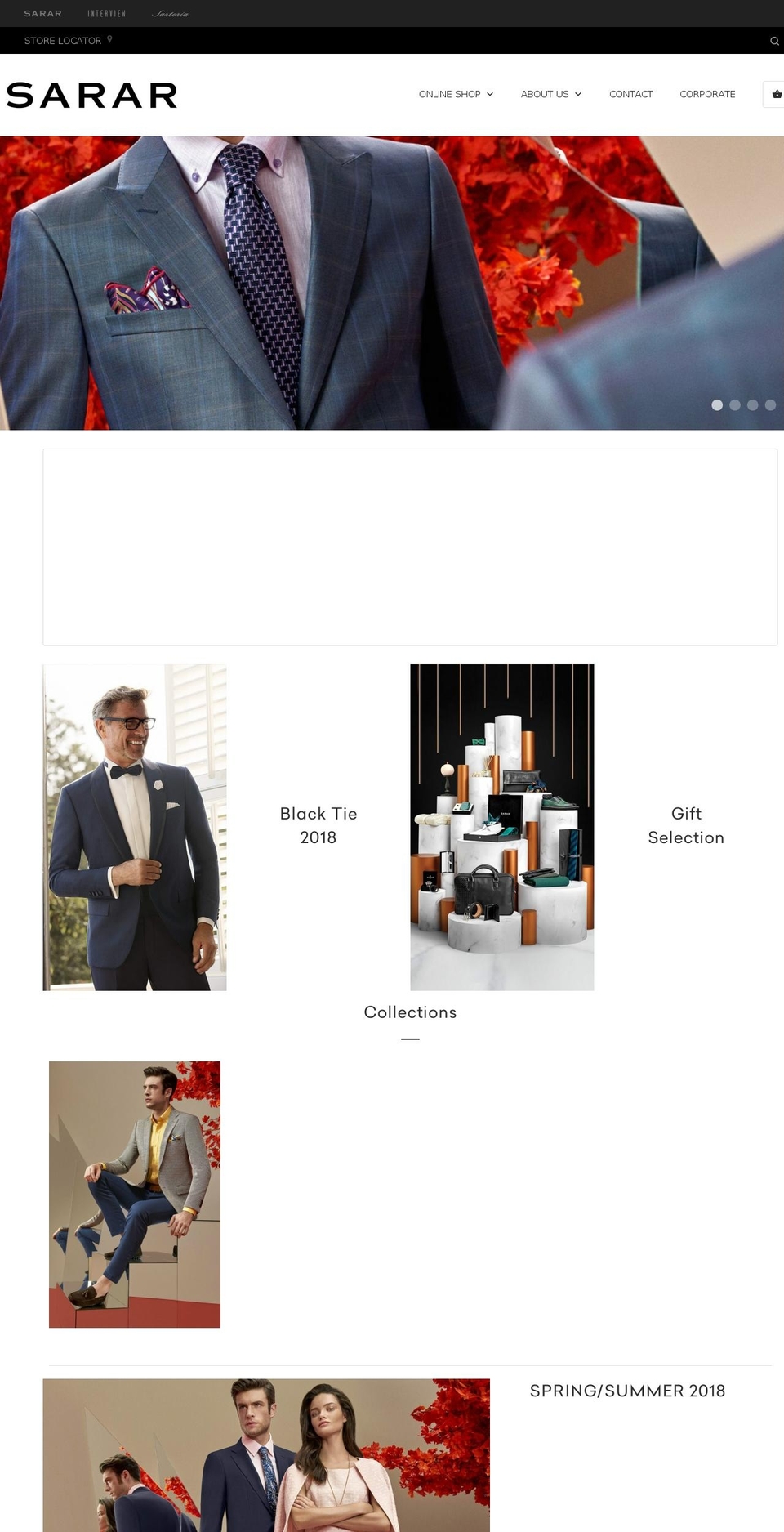 shopsarar.com — Shopify storefront screenshot