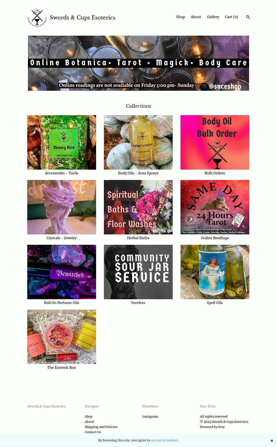 shopsce.com shopify website screenshot