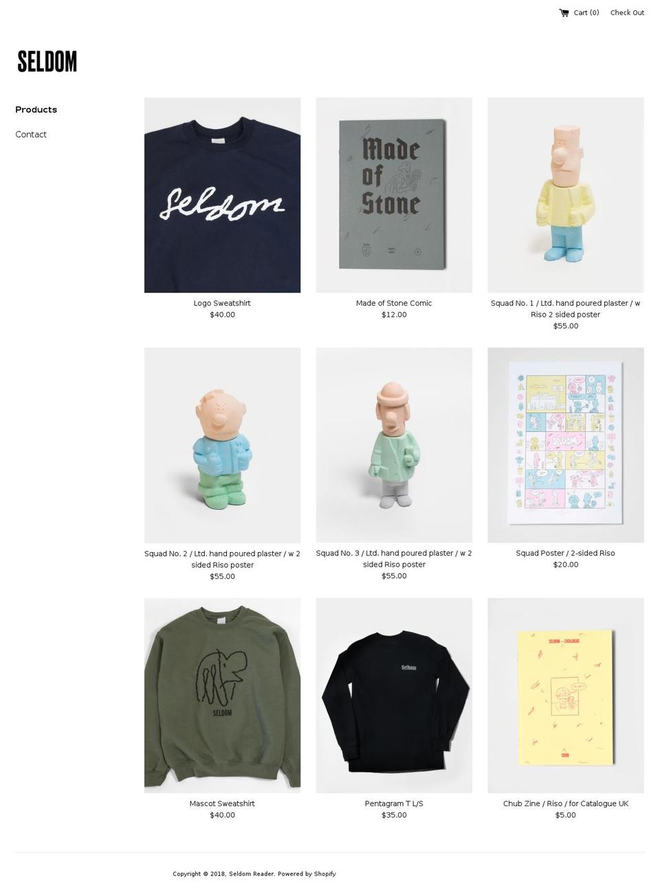 shopseldom.com — Shopify storefront screenshot