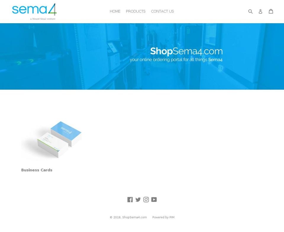 shopsema4.com — Shopify storefront screenshot
