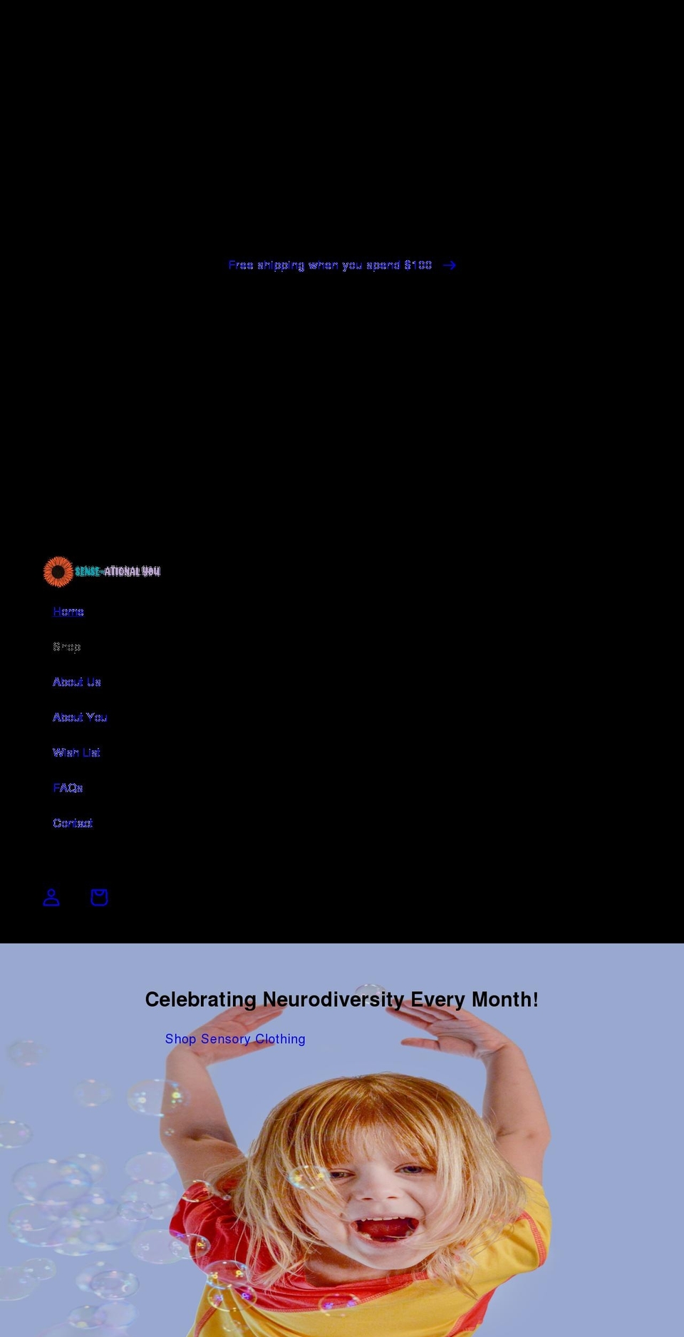 shopsenseationalyou.com shopify website screenshot