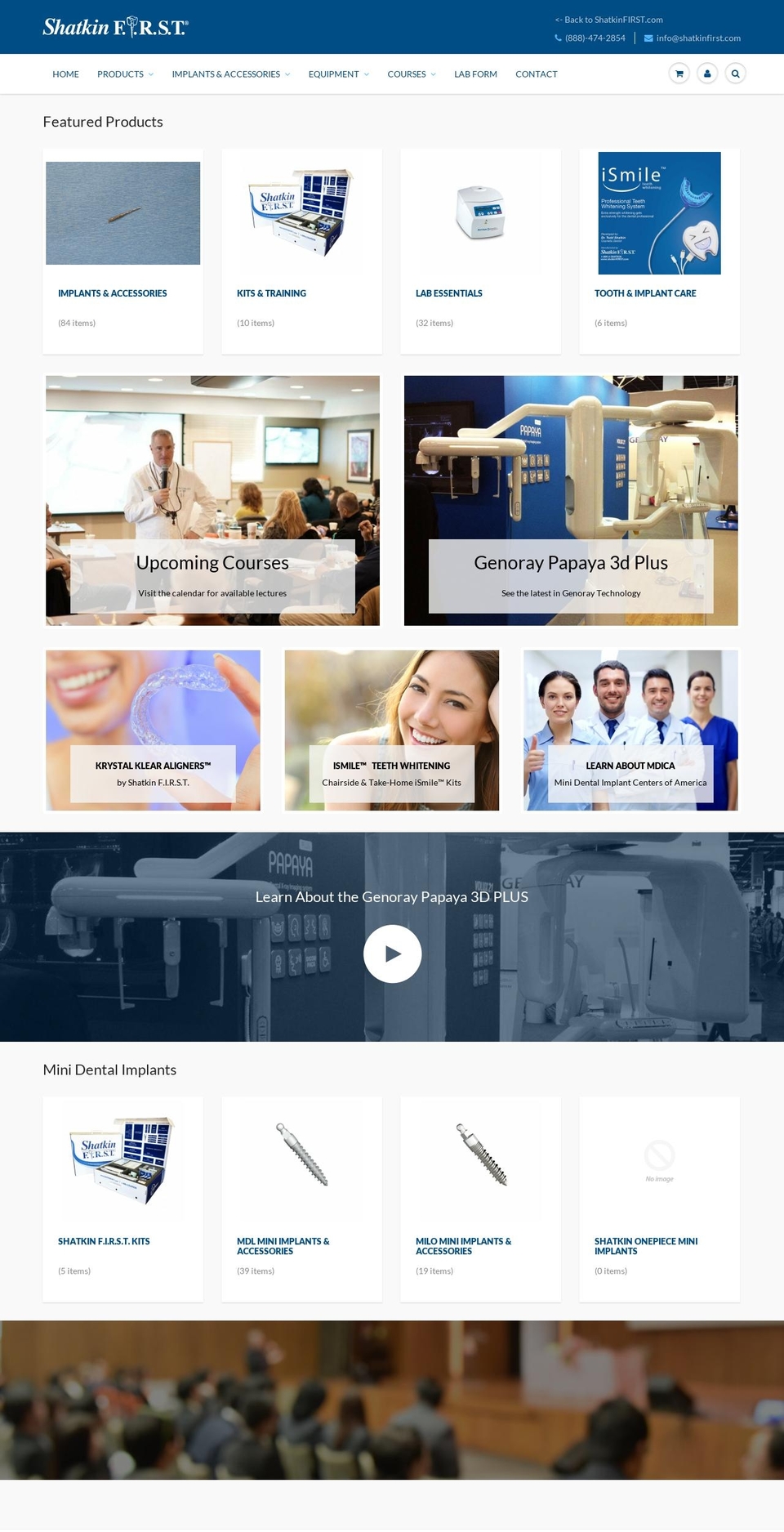 shopshatkinfirst.com shopify website screenshot