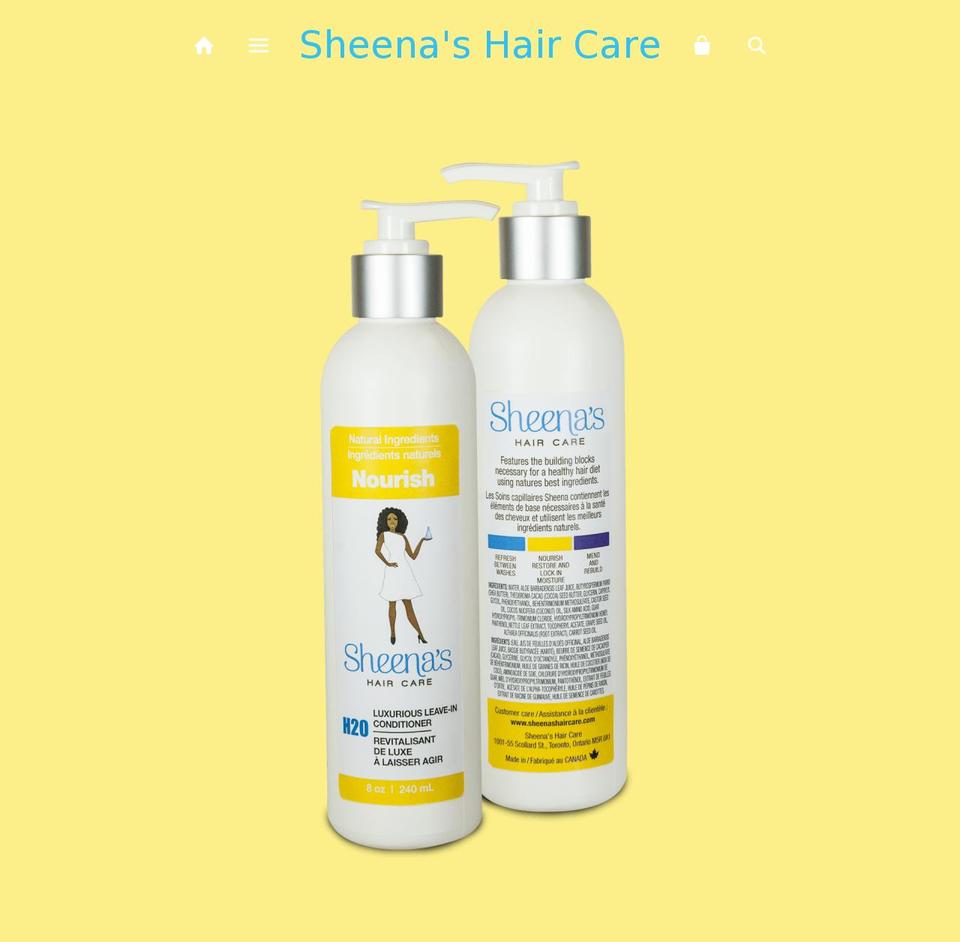 shopsheenas.com shopify website screenshot