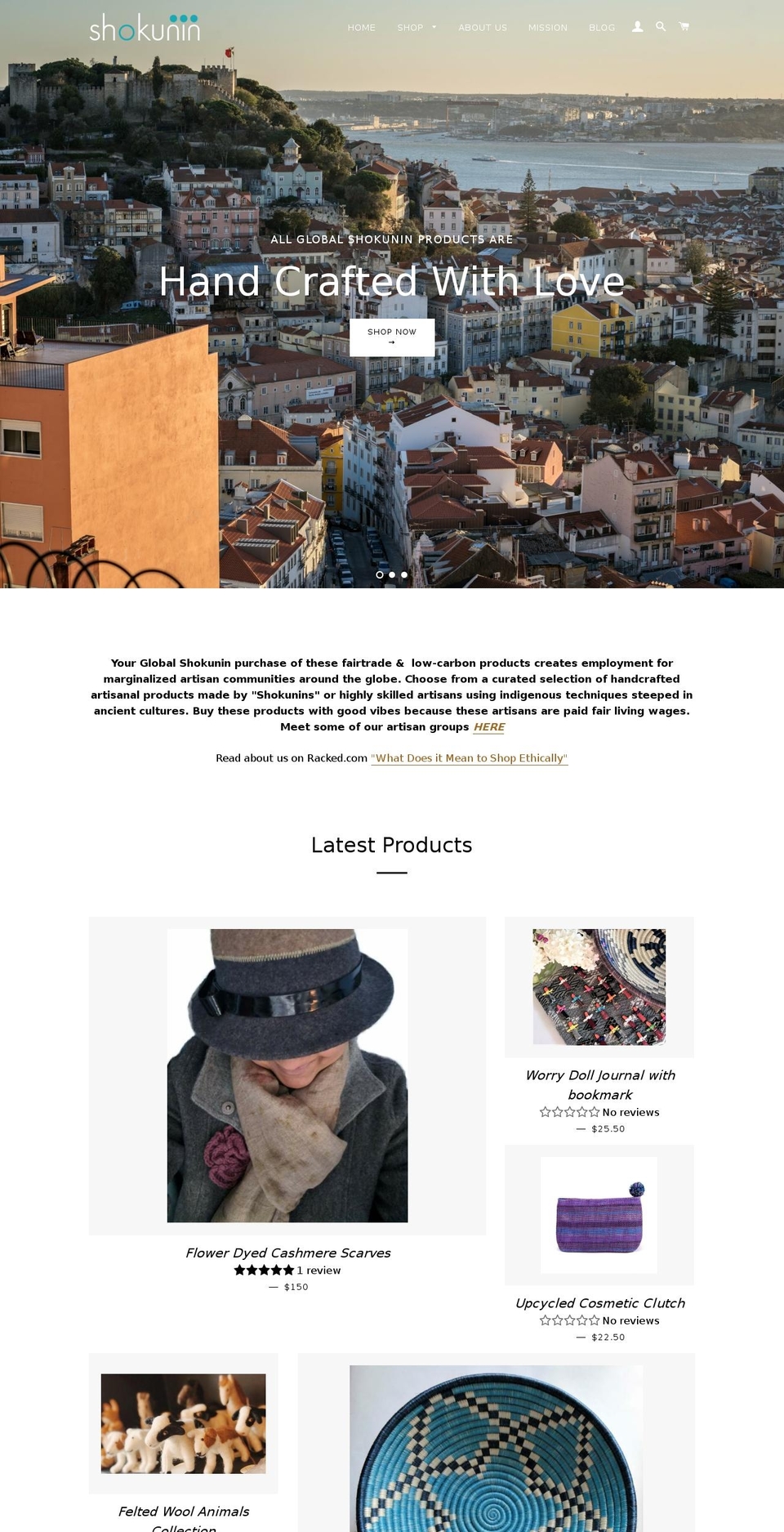 shopshoku.com shopify website screenshot