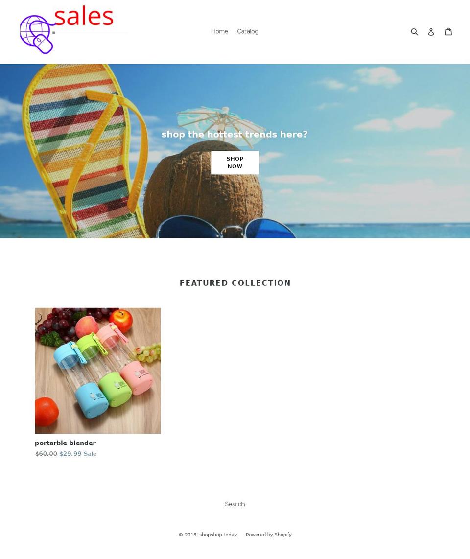 shopshop.today shopify website screenshot