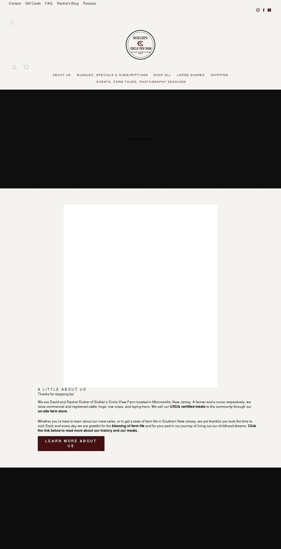 shopsicklerscircleview.com shopify website screenshot