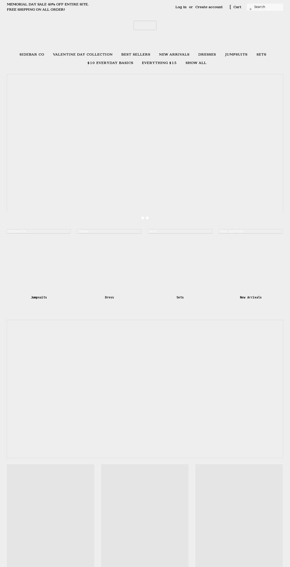 shopsidebarco.com shopify website screenshot