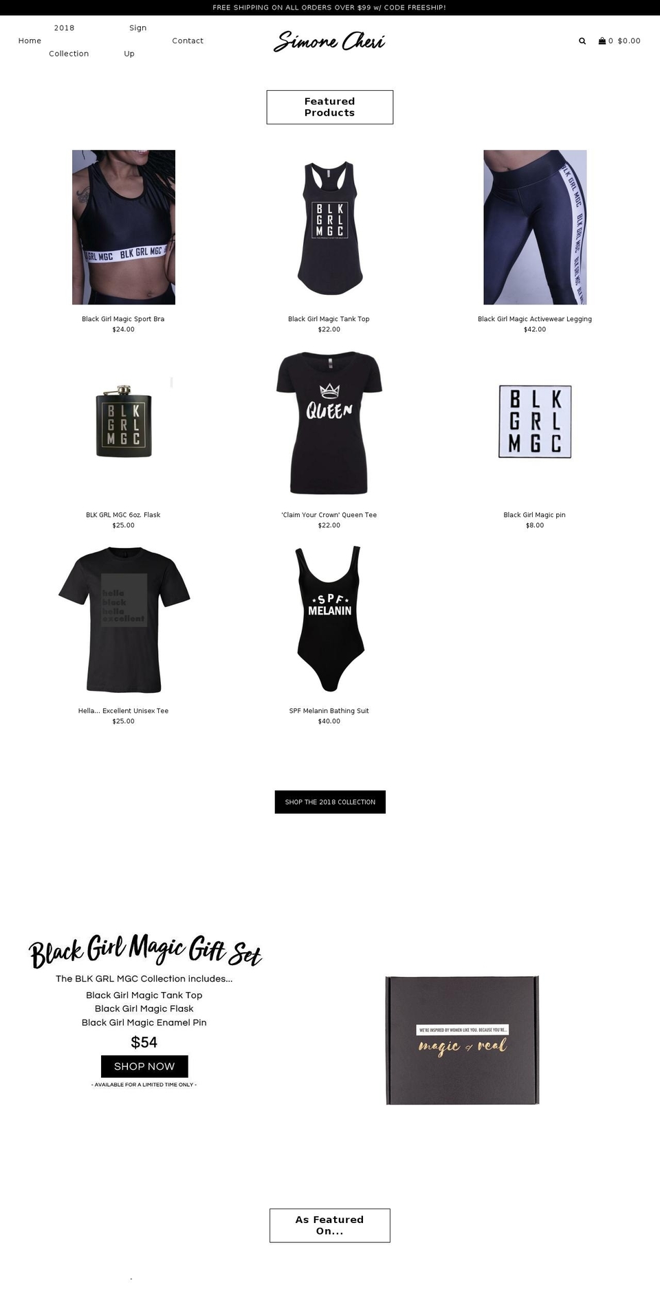 shopsimonecheri.com shopify website screenshot