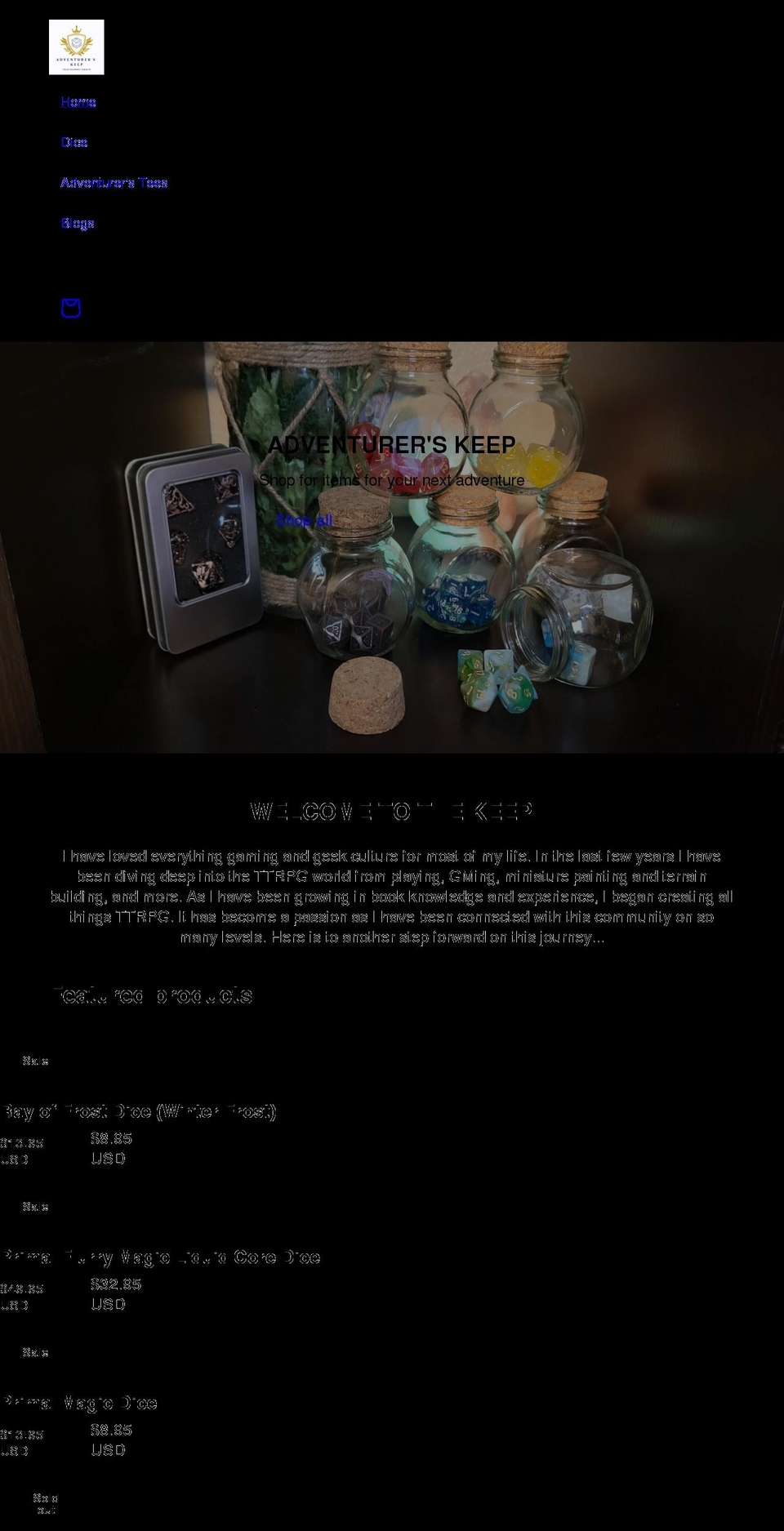 shopsimplyepic.com — Shopify storefront screenshot