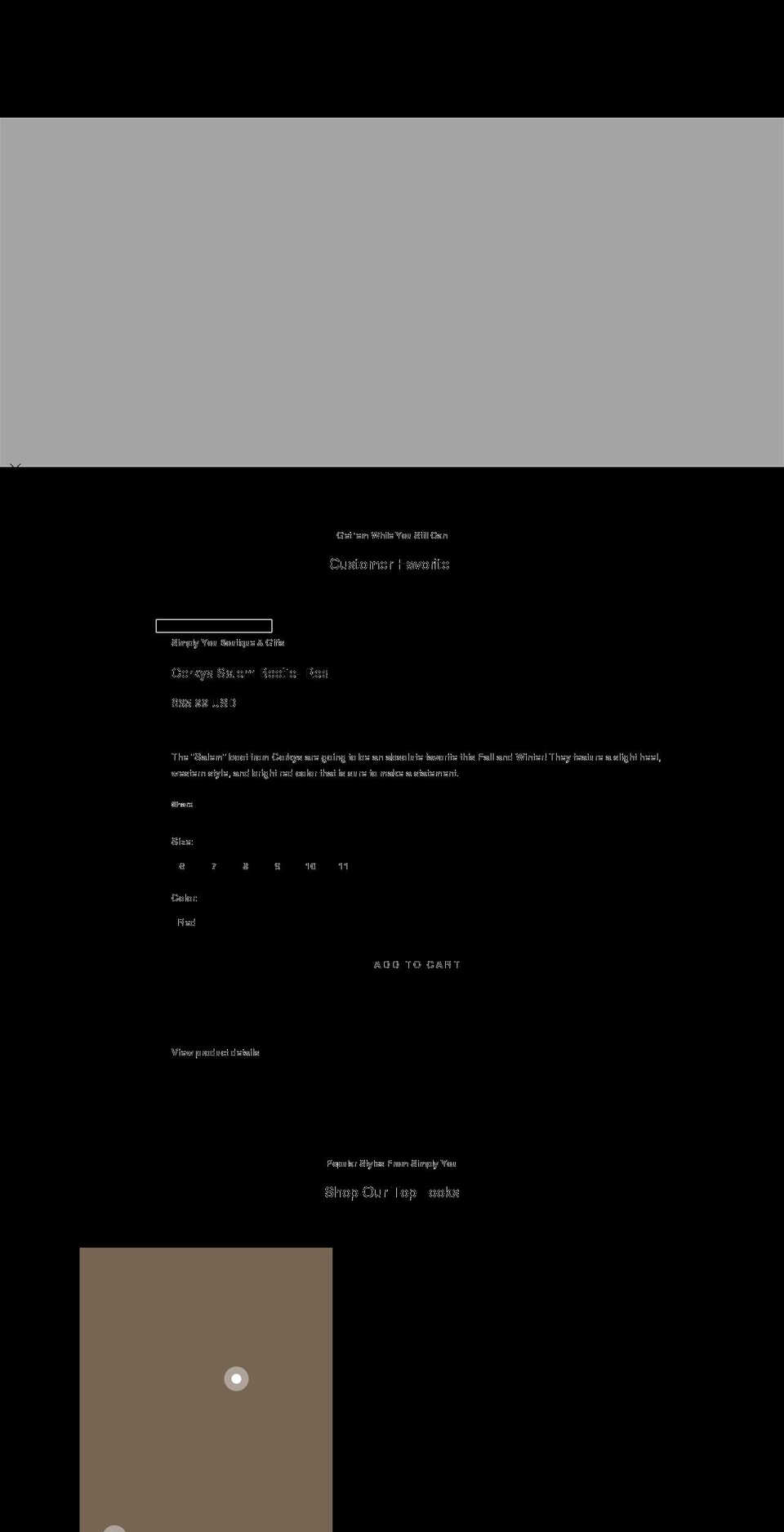 shopsimplyu.com shopify website screenshot